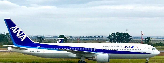Sendai International Airport (SDJ) is one of Locais salvos de Shigeo.