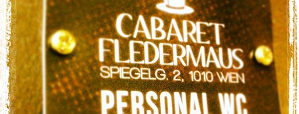 Cabaret Fledermaus is one of Austria2.