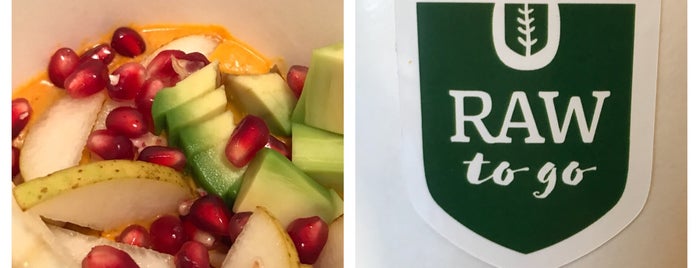 RAW to go is one of Vegan / Vegetarian.