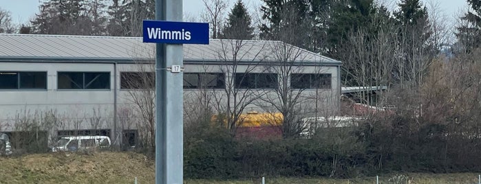 Bahnhof Wimmis is one of Meine Bahnhöfe.
