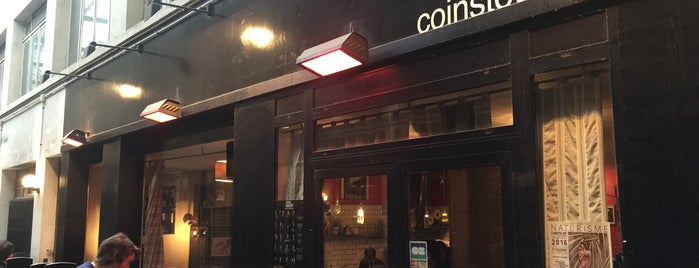 Coinstot Vino is one of Adults Only.  Paris dining, drinks and wine bar.