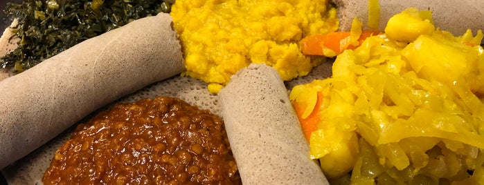 Tesfa Ethiopian Cuisine is one of Chicago faves.