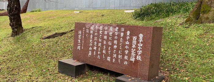 童子山小学校 百周年記念碑 is one of 中部地方.