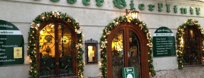 Gösser Bierklinik is one of Vienna bars and easy eats.