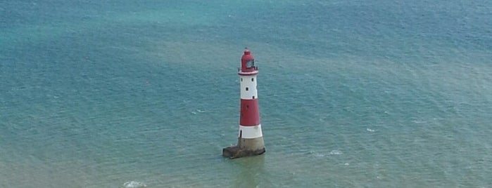 Beachy Head Lighthouse is one of Gespeicherte Orte von ☀️ Dagger.