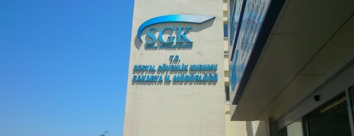 SGK Sakarya İl Müdürlüğü is one of Ergün'un Beğendiği Mekanlar.