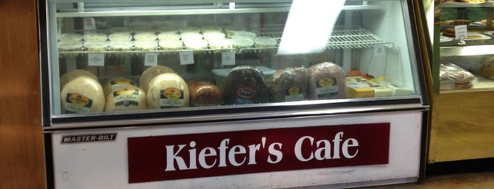 Kiefer's Cafe & Catering is one of Sam’s Liked Places.