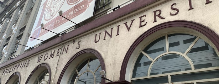 Philippine Women's University is one of nyaanne's former hang outs.