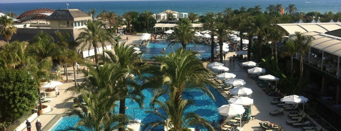 Alva Donna Exclusive Hotel & Spa is one of Lugares favoritos de Mustafa.