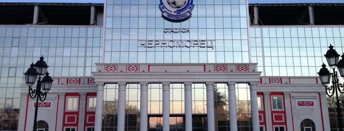 Стадион Черноморец / Chernomorets Stadium is one of Lugares favoritos de Victoriiа.