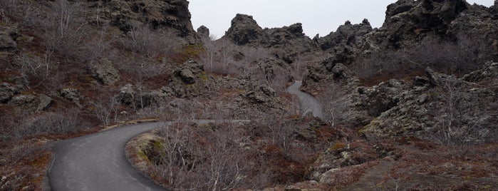 Dimmuborgir is one of Iceland.