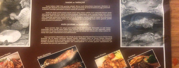 Tandırevi Kuzu Çevirme Steakhouse is one of kebap. köfte.kanat.