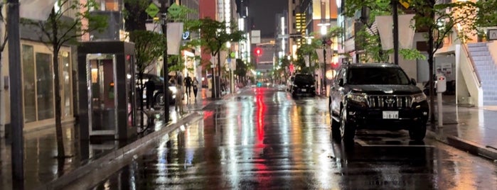 Ginza is one of Japan.