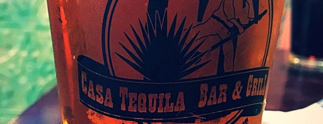 Casa Tequila Bar & Grill is one of Tempat yang Disukai Manuel.