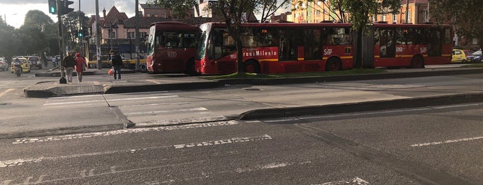 TransMilenio: Calle 45 is one of Estaciones de TransMilenio.