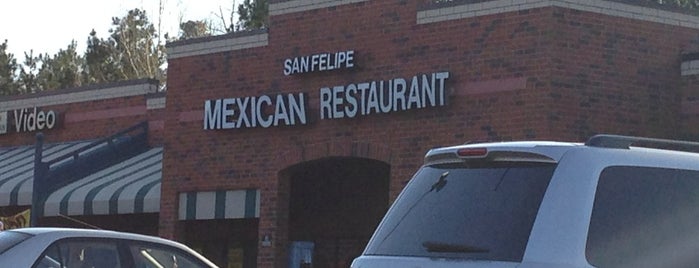San Felipe Restaurante is one of Tempat yang Disukai Nick.
