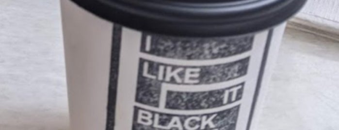 I Like It Black is one of NYC Coffee To-Do's.