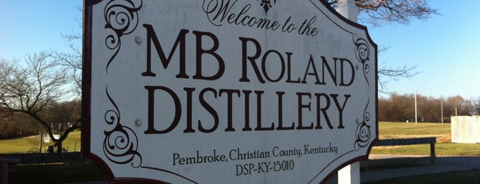 MB Roland Distillery is one of Bourbon Trail.