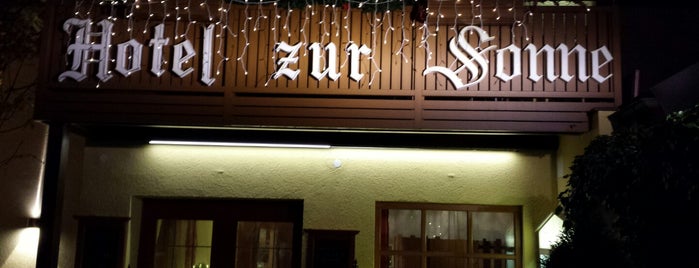 Hotel zur Sonne is one of Bernard : понравившиеся места.