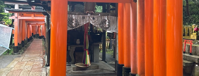 大杉大神 is one of 伏見稲荷大社 Fushimi Inari Taisha Shrine.