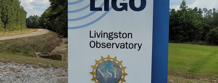 LIGO Livingston Observatory is one of Louisiana.