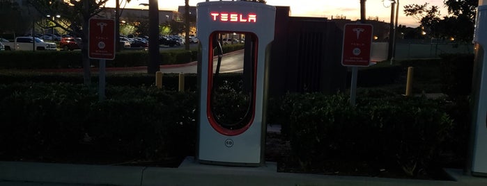 Tesla Supercharger is one of Pomona, Upland, Rancho, Chino, etc..
