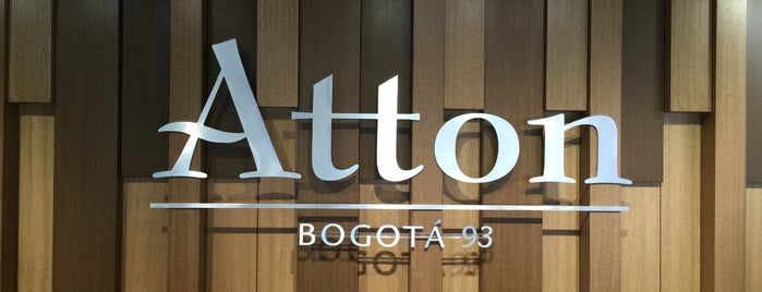 Hotel Atton Bogota 93 is one of Must de Colombia.