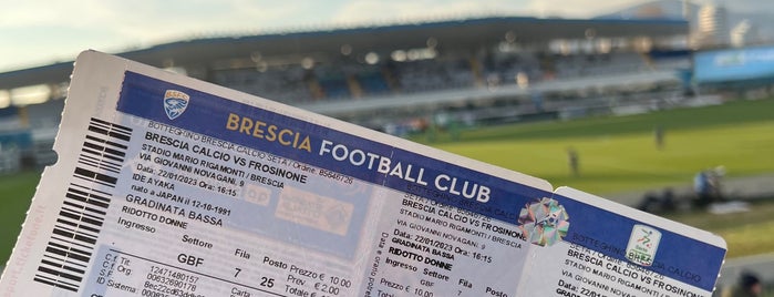 Stadio Mario Rigamonti is one of Stadi Serie B.