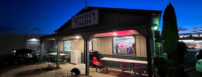 Roscoe's Tacos is one of Top Notch.