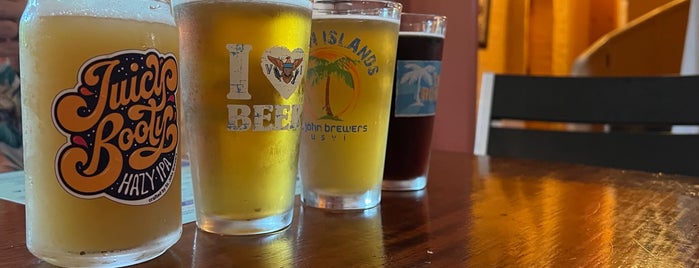 The Tap Room St. John Brewers is one of US Virgin Islands ⛵️.