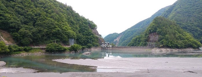 雨畑ダム is one of สถานที่ที่ Minami ถูกใจ.