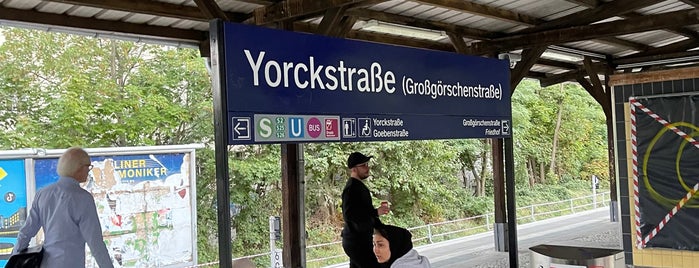 S Yorckstraße (Großgörschenstraße) is one of Bahnhöfe BM Berlin + HBF.