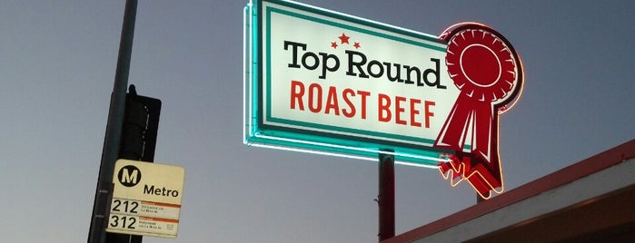 Top Round Roast Beef is one of Lunch - LA.