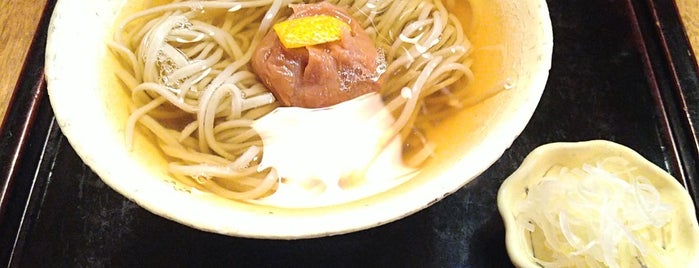 Edosoba Hosokawa is one of 蕎麦.
