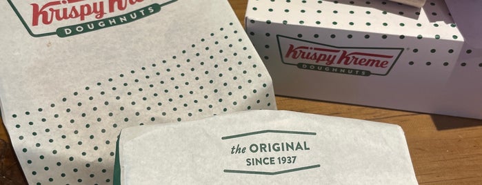 Krispy Kreme is one of faves.