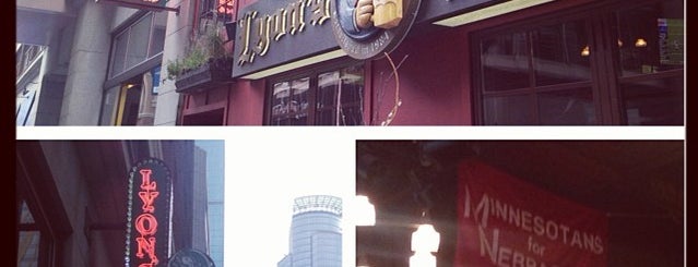 Lyon's Pub is one of Minneapolis's Best Pubs - 2013.