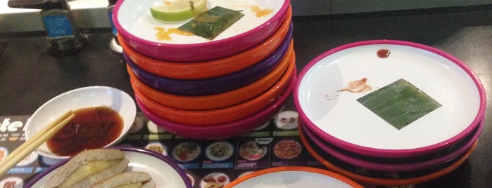 YO! Sushi is one of London - December 2013 !.