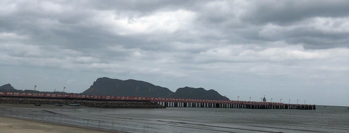 สะพานสราญวิถี(สะพานปลาประจวบฯ) is one of ประจวบคีรีขันธ์, หัวหิน, ชะอำ, เพชรบุรี.
