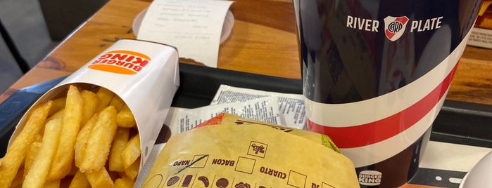Burger King is one of comida rapida.