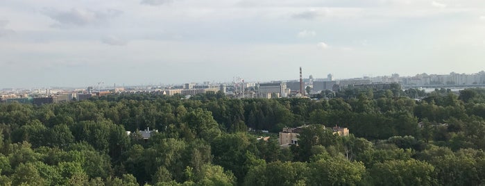 Ferris wheel is one of Санкт-Петербург.