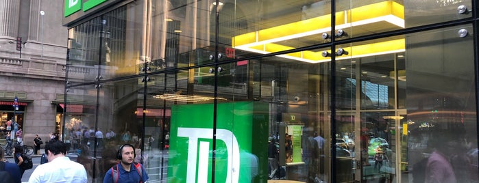 TD Bank is one of midtown.