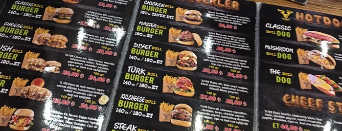 The Bull Burger is one of Fast Food.