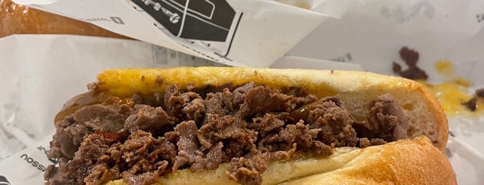 Jim’s South Street Famous Cheesesteaks is one of Wish list places to eat.