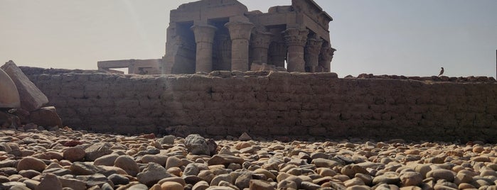 Temple of Kom Ombo is one of Aswan, EG.