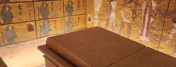 Tomb of Tutankhamun (KV62) is one of Visited.
