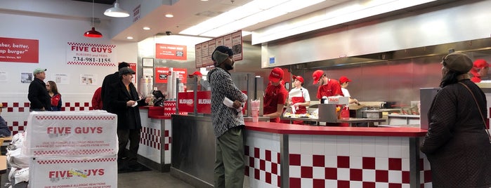 Five Guys is one of East side Mario's.