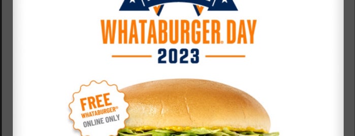 Whataburger is one of Home.