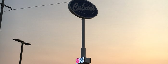 Culver's is one of Orte, die Bill gefallen.