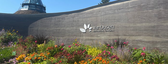 VanDusen Botanical Garden is one of Vancouver BC.