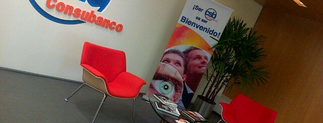 Consubanco SA IBM is one of Clientes.